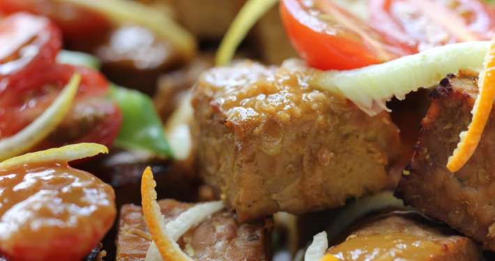 Tempeh sweet and sour